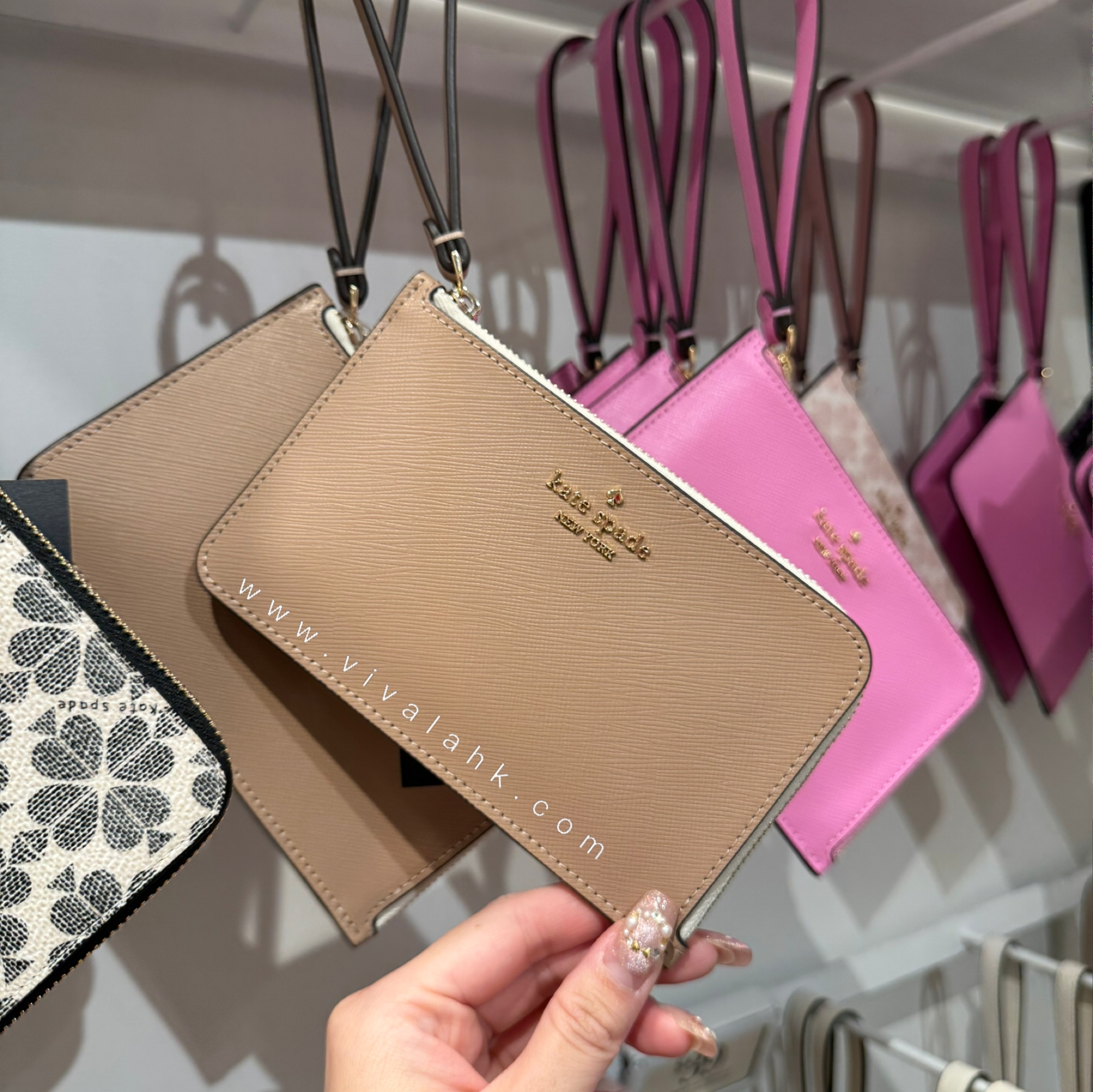 Kate Spade - Lucy 拼色卡包 (KH769)