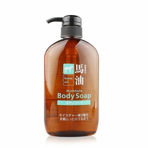 熊野油脂 馬油沐浴露 [滋潤保濕] 600ml (平行進口)