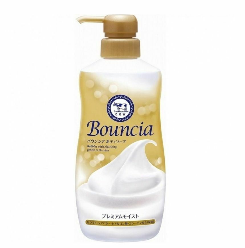 牛乳石鹼 Bouncia - 牛乳泡泡保濕沐浴露 460ml (平行進口)