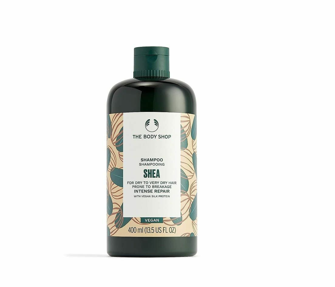THE BODY SHOP       Shea - 乳木果深層修復洗髮露 / 洗頭水 400ml (平行進口)