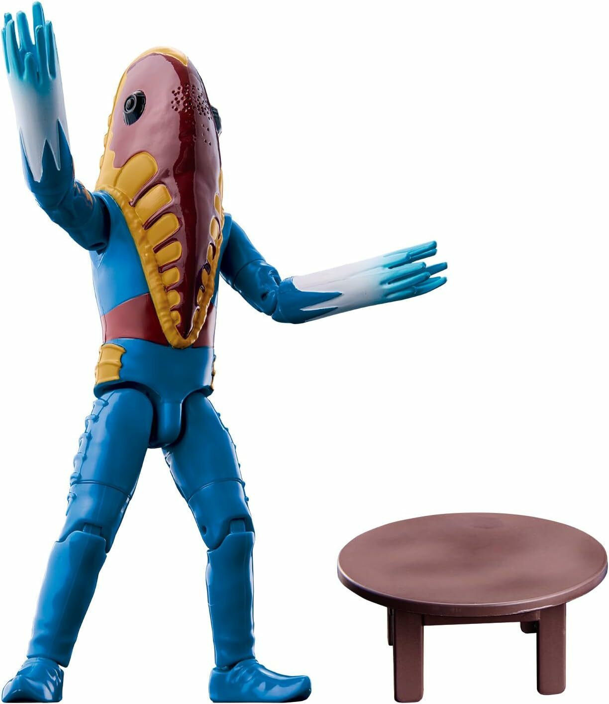 《 BANDAI 萬代 》 代理版 超人力霸王 可動公仔 美特隆星人 BT254351