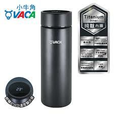 VACA 小牛角 TEC 0.4公升純鈦真空杯配智能蓋 (HCT202)
