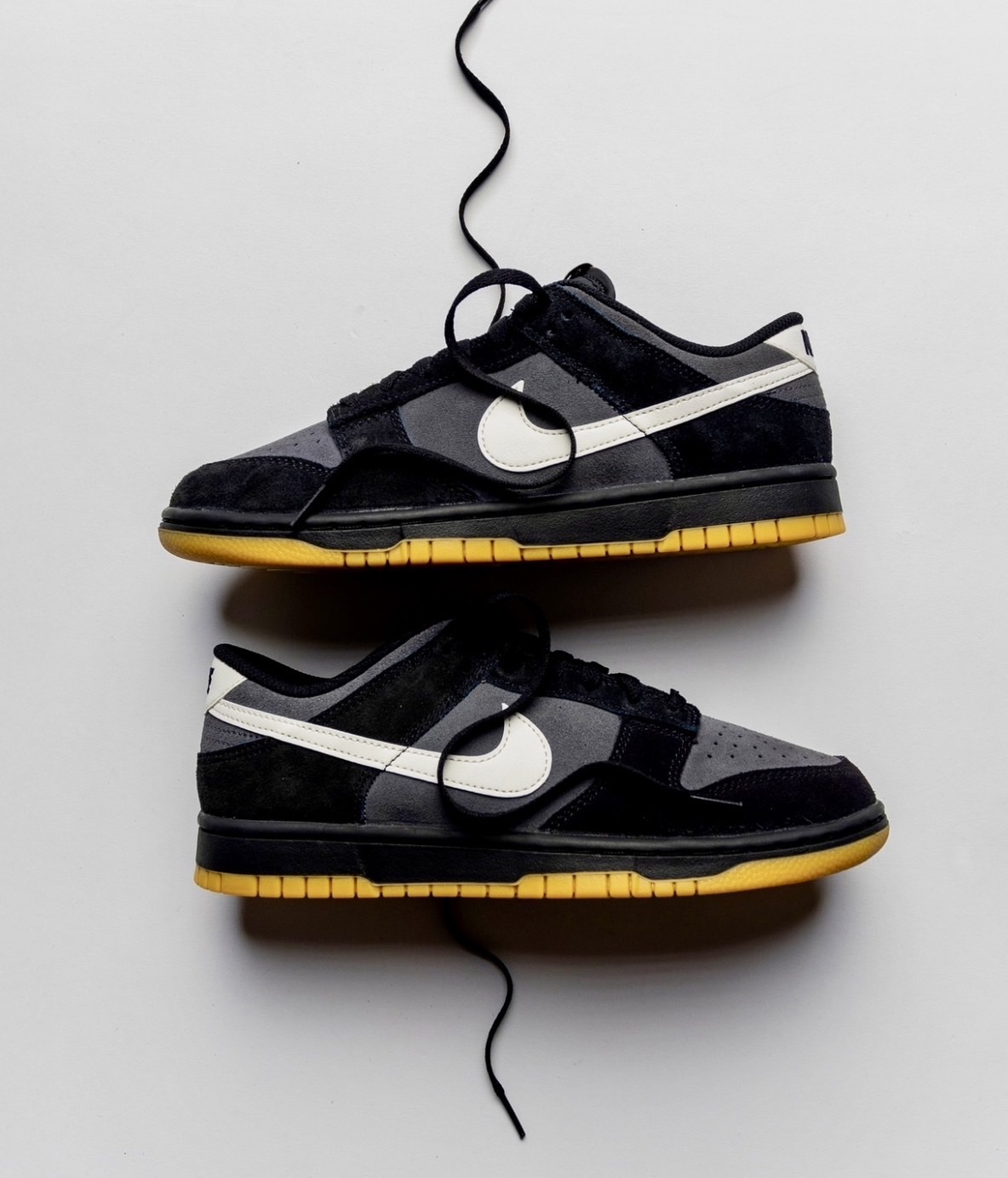 預購 NIKE DUNK LOW RETRO SE 黑灰 麂皮