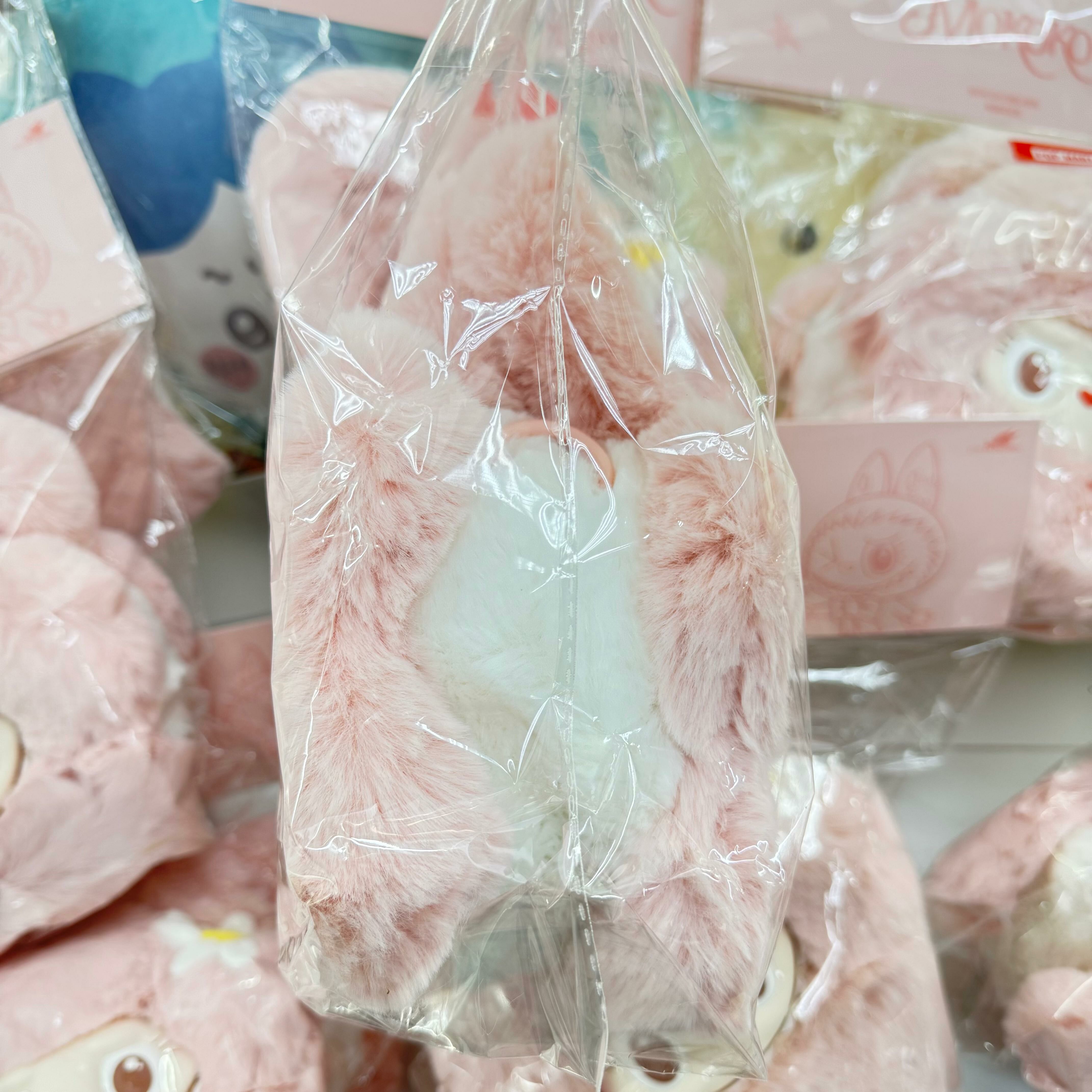 The Monsters Mokoko Classic Series-Plush Flower Bag PINK (POPLAND Exclusive)