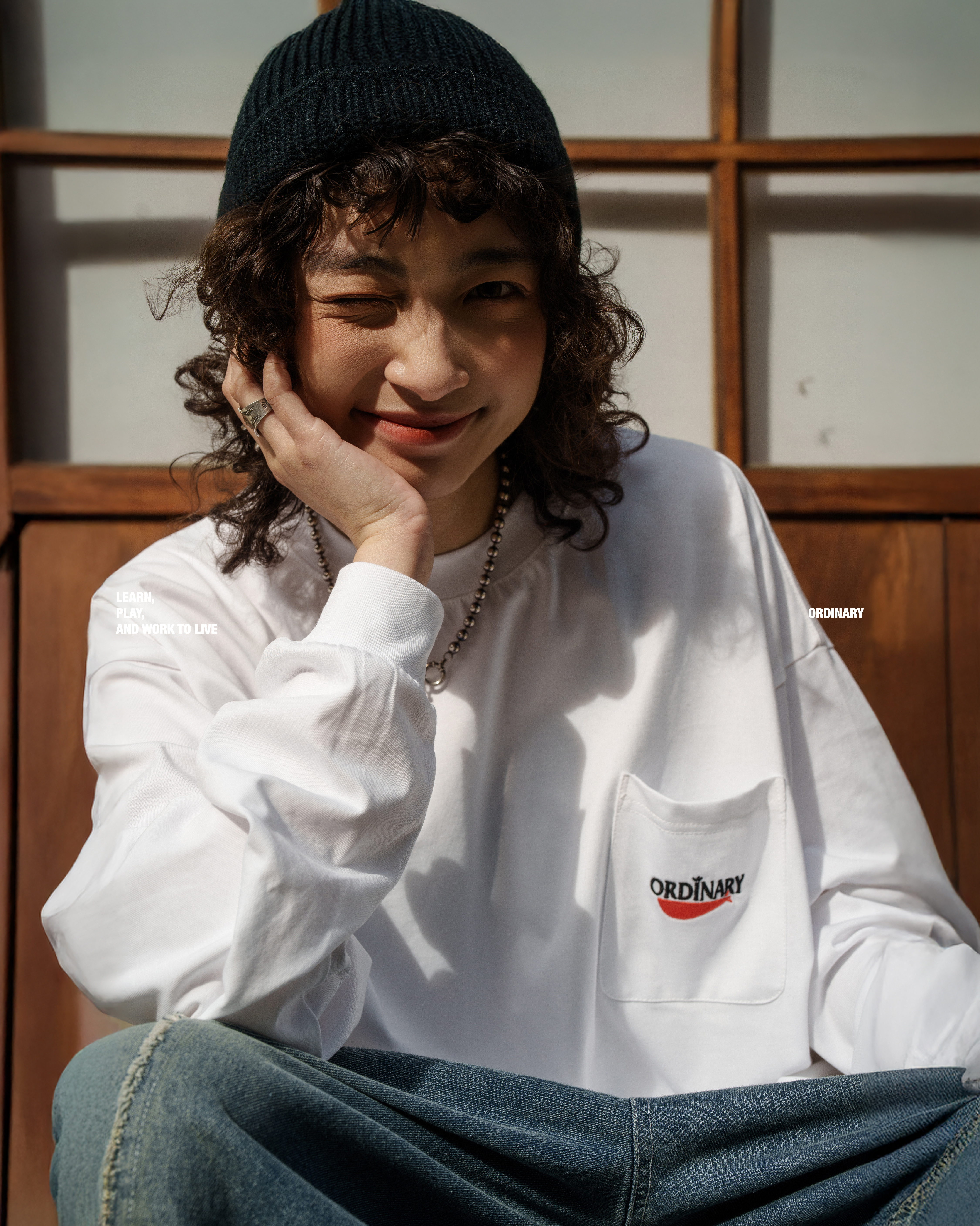 Ordinary Logo 口袋長Tee