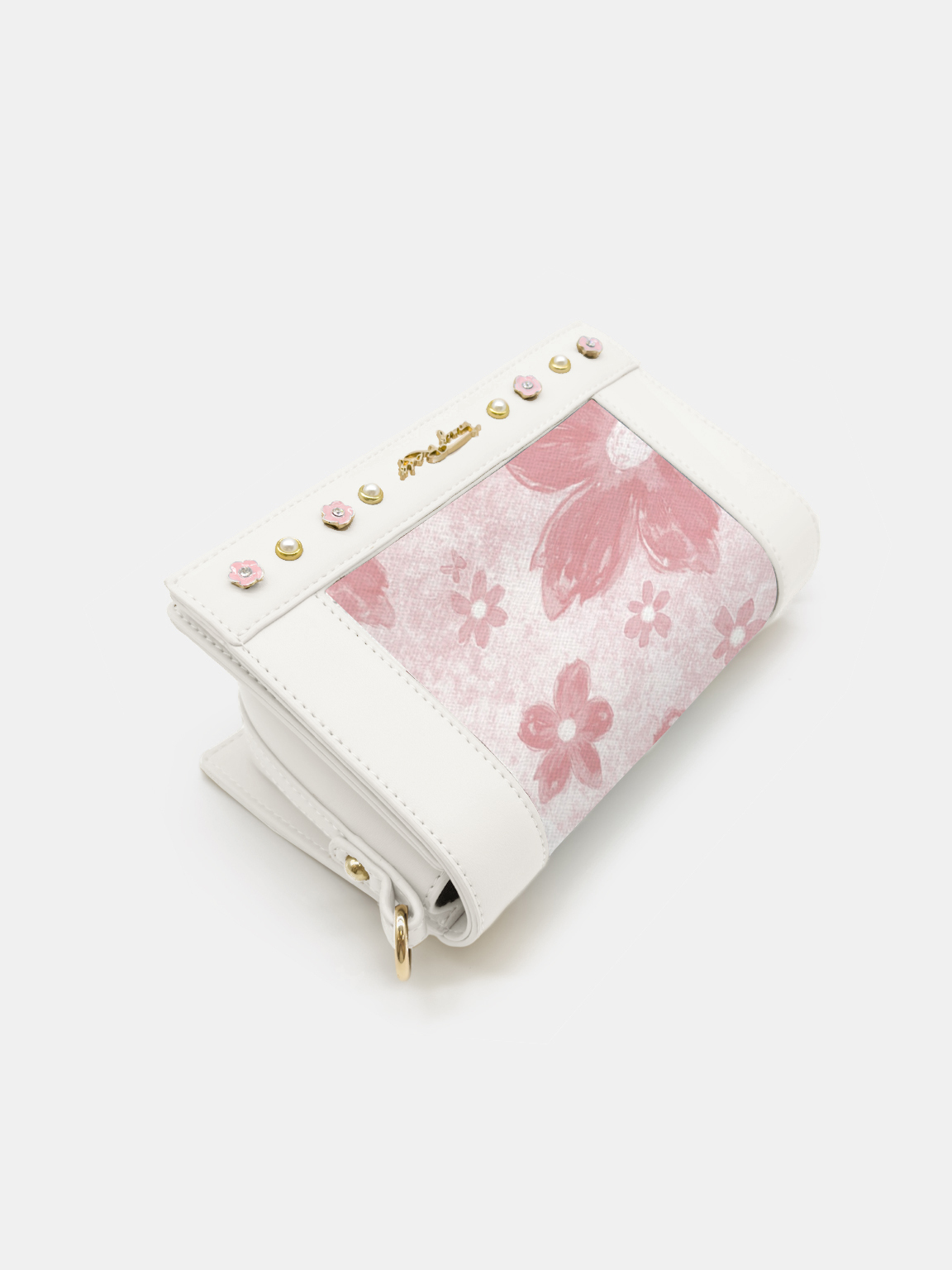 Blossom Veil立體花側揹袋