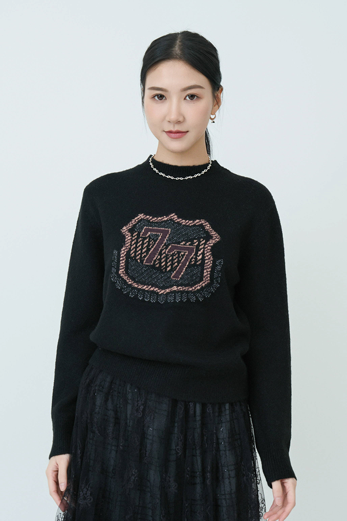 77軍章圖案冷衫 (現貨款式）