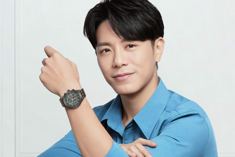 萬年鐘錶 - Citizen 星辰錶   來自太空的神秘色彩與月光月相光動能電波萬年曆男錶 BY1037-51H  錶徑42MM