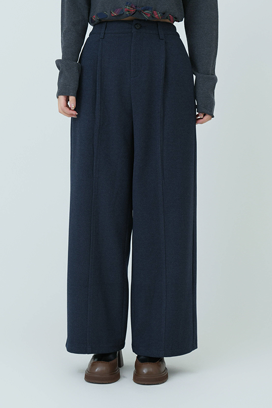 前骨斜紋絨面西褲 (現貨款式）