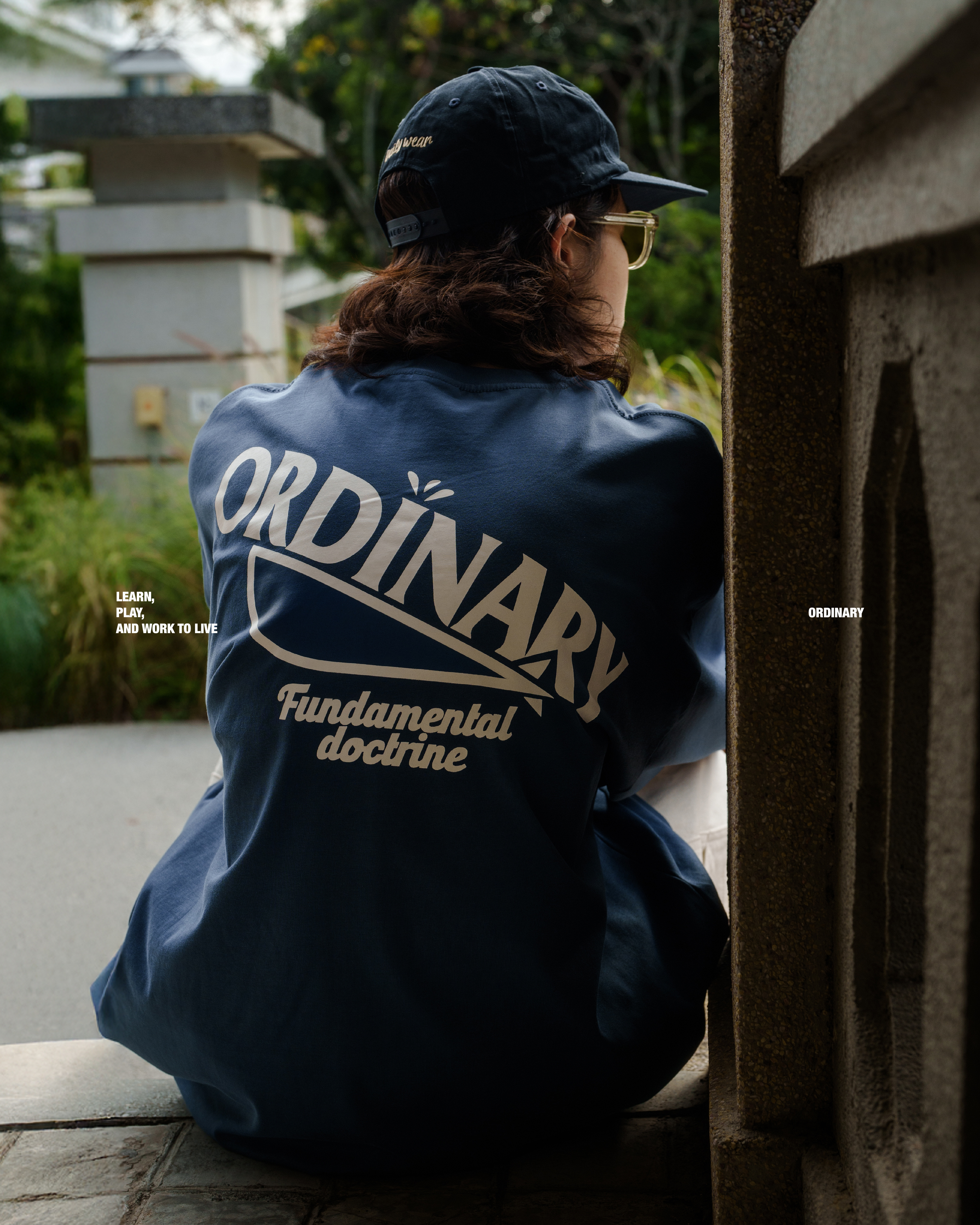 Ordinary Logo 口袋長Tee