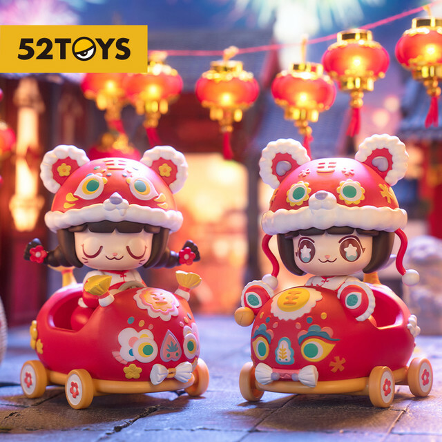 限時優惠❗52TOYS Kimmy & Miki 萌虎碰碰車