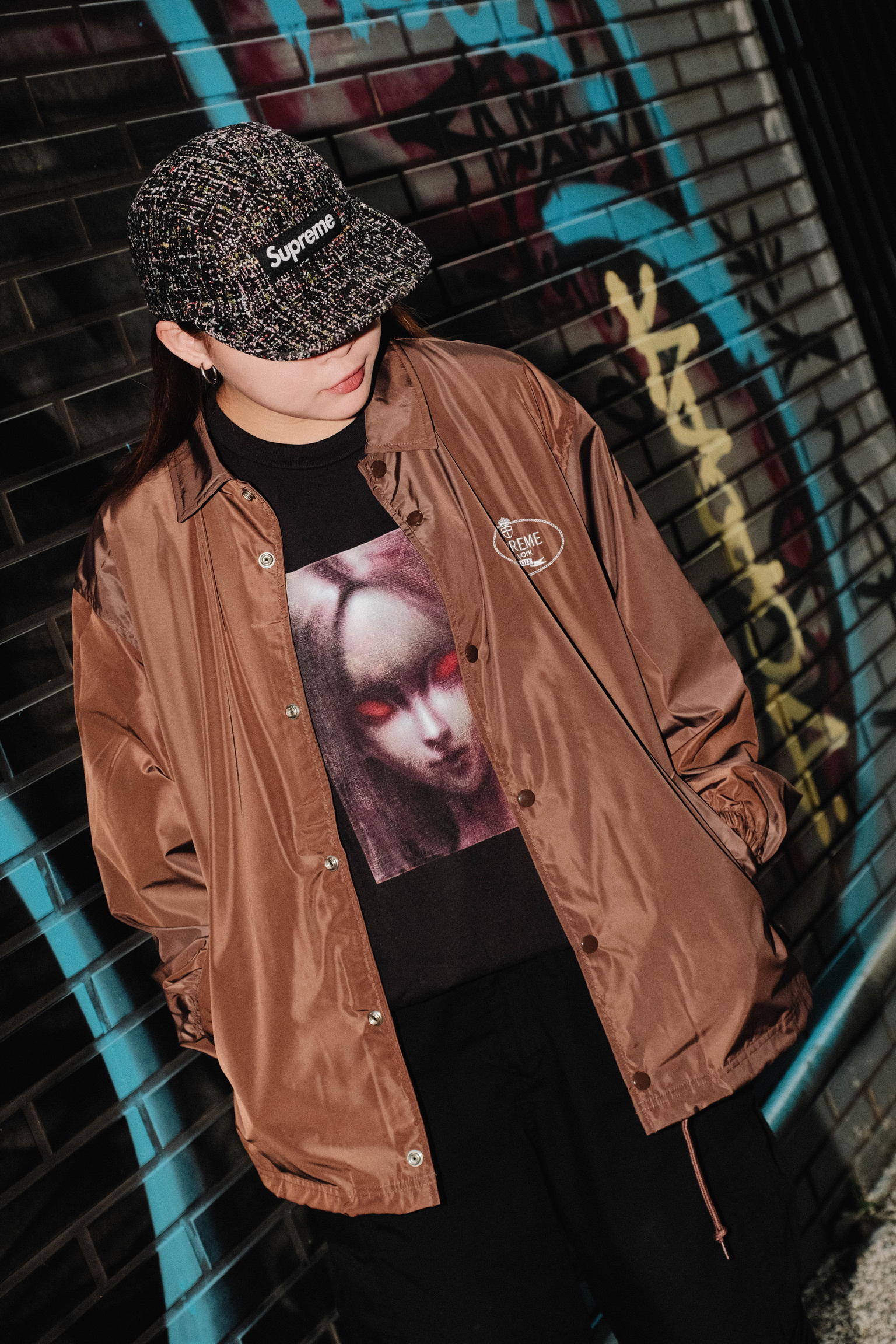Supreme 24FW Crest Coaches Jacket 教練外套| FLOMMARKET