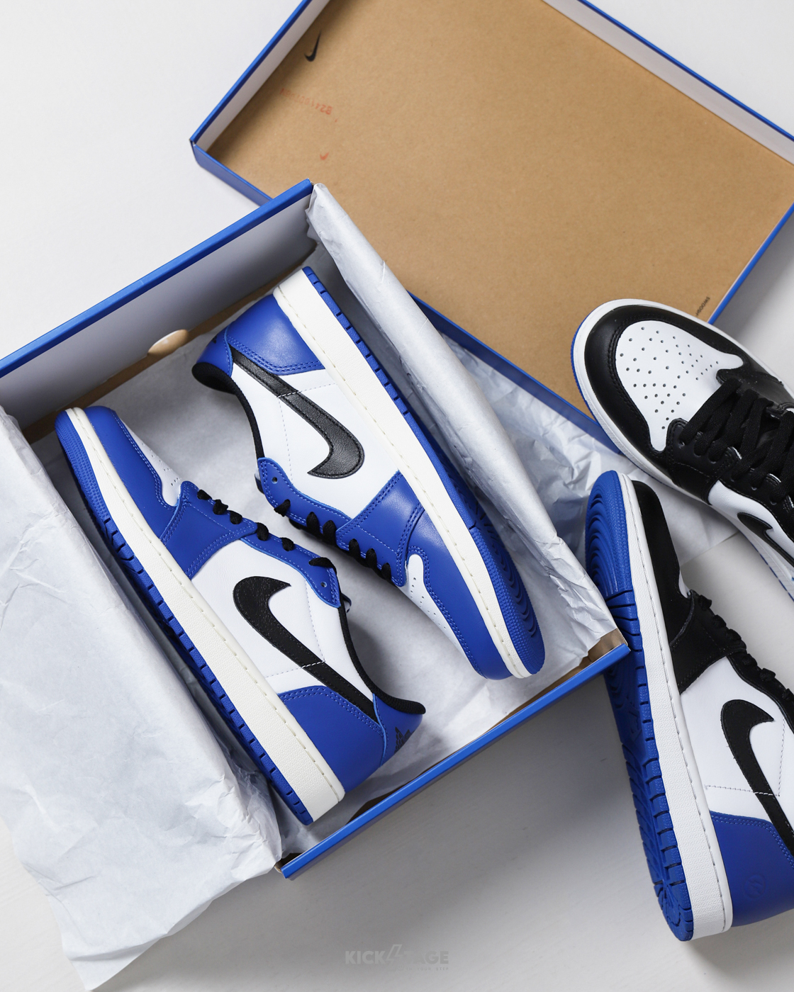 限時特價連線代購<不退換> NIKE AIR JORDAN 1 LOW OG 'GAME ROYAL' 皇家藍 小閃電 原版OG鞋型 低筒 休閒鞋【CZ0790-140】AJ1OG