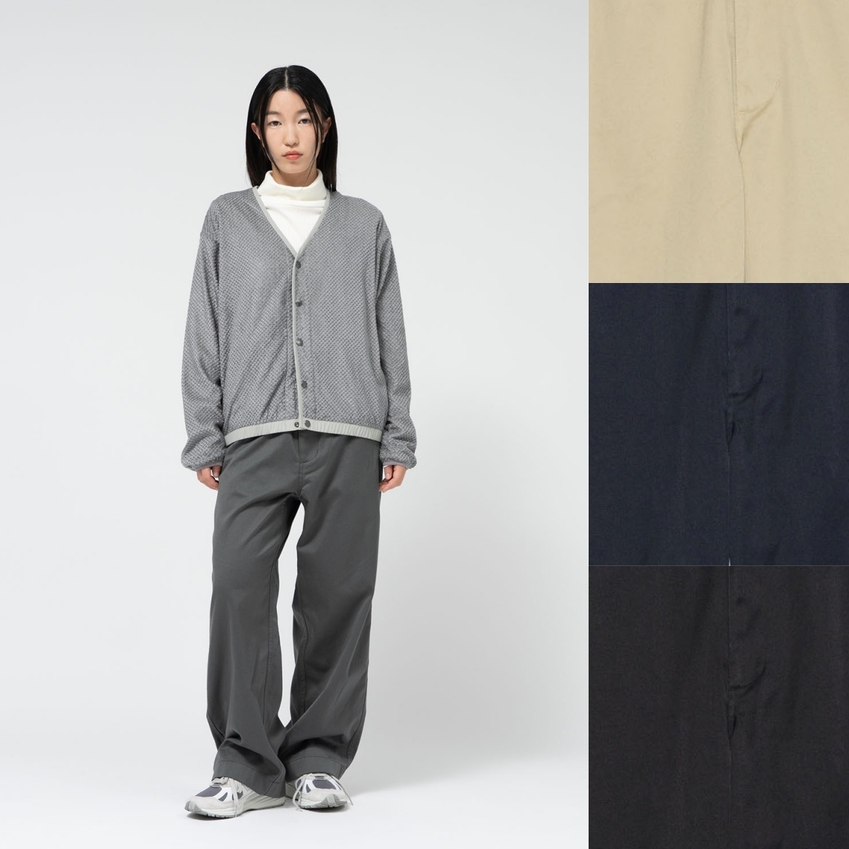 限時折扣預購┃日本 TNF 紫標 Chino Wide Straight Field Pants 寬鬆 直筒 長褲