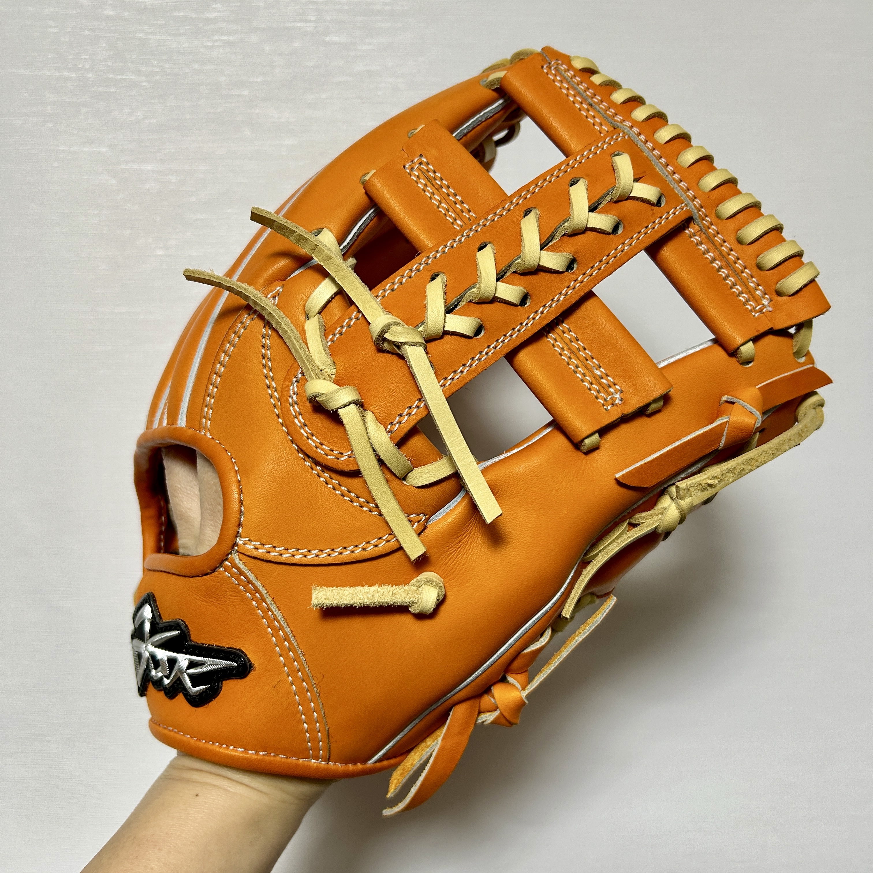 Yell-Story 25FW 限定キップレザー内野手用SS061 (十字)