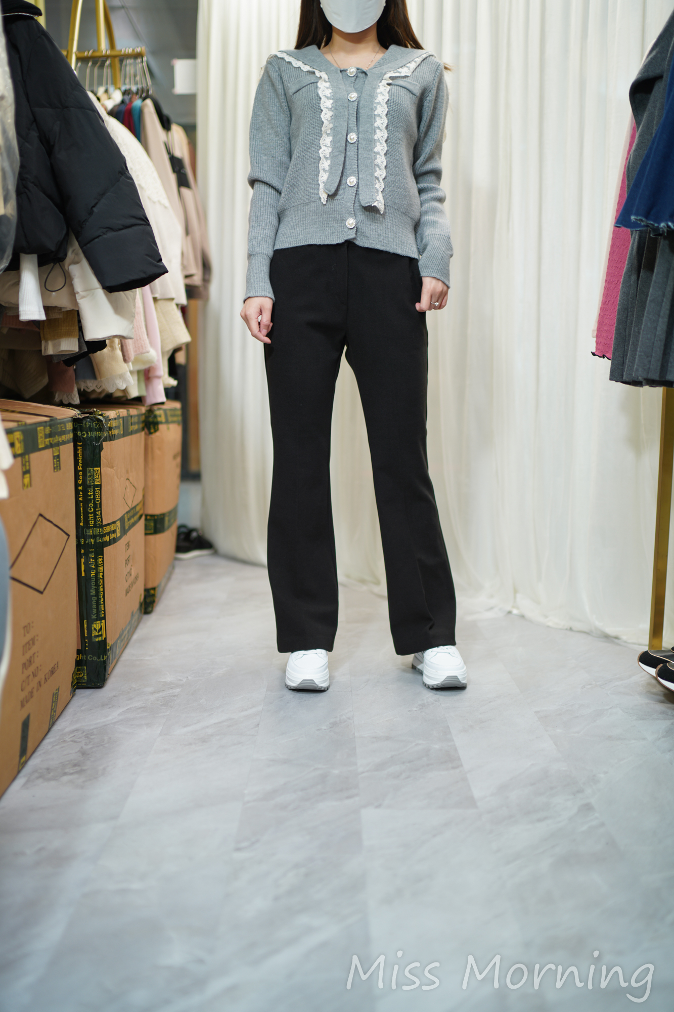 高質水手領上衣(14397)