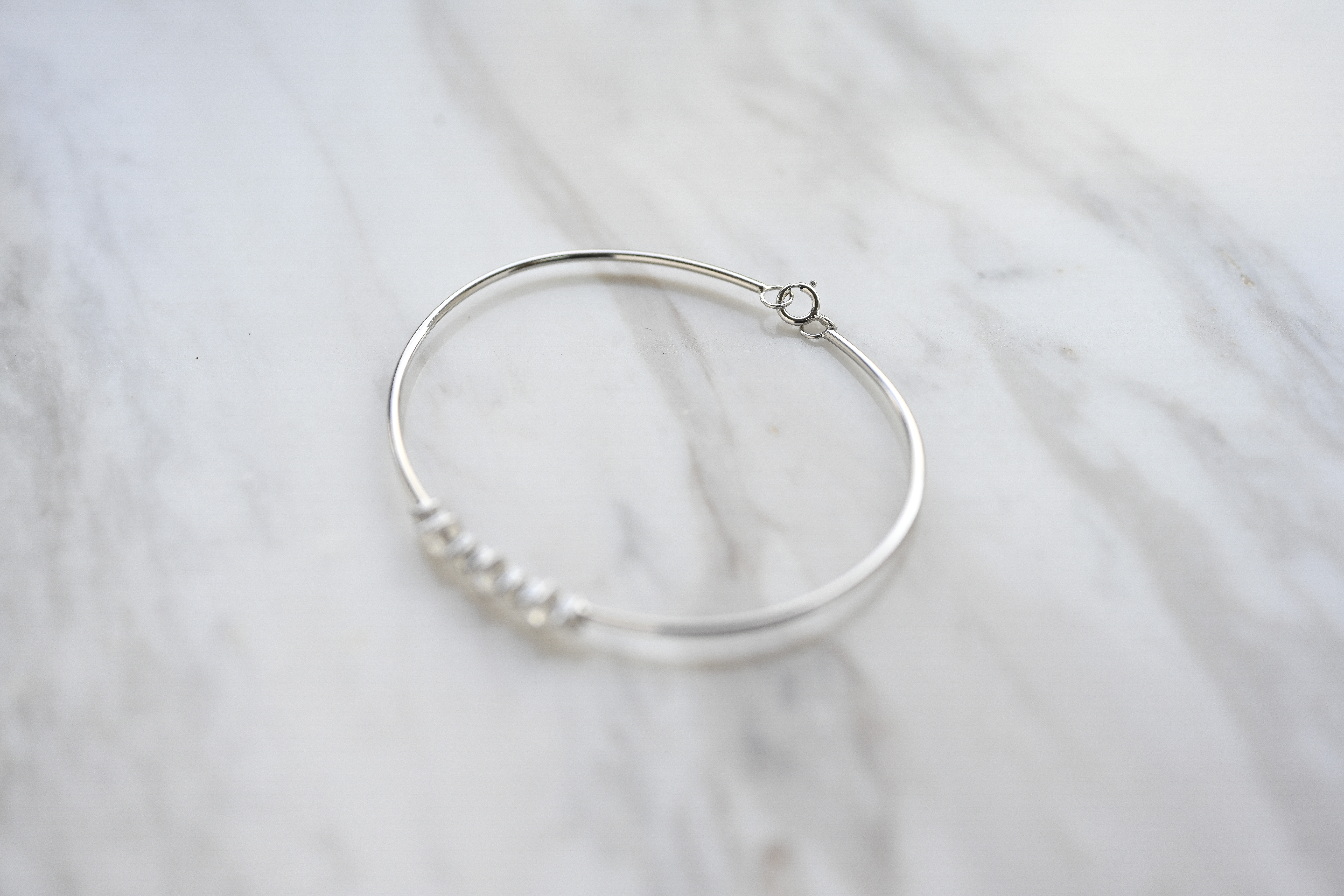 18K Diamond Elastic Bangle