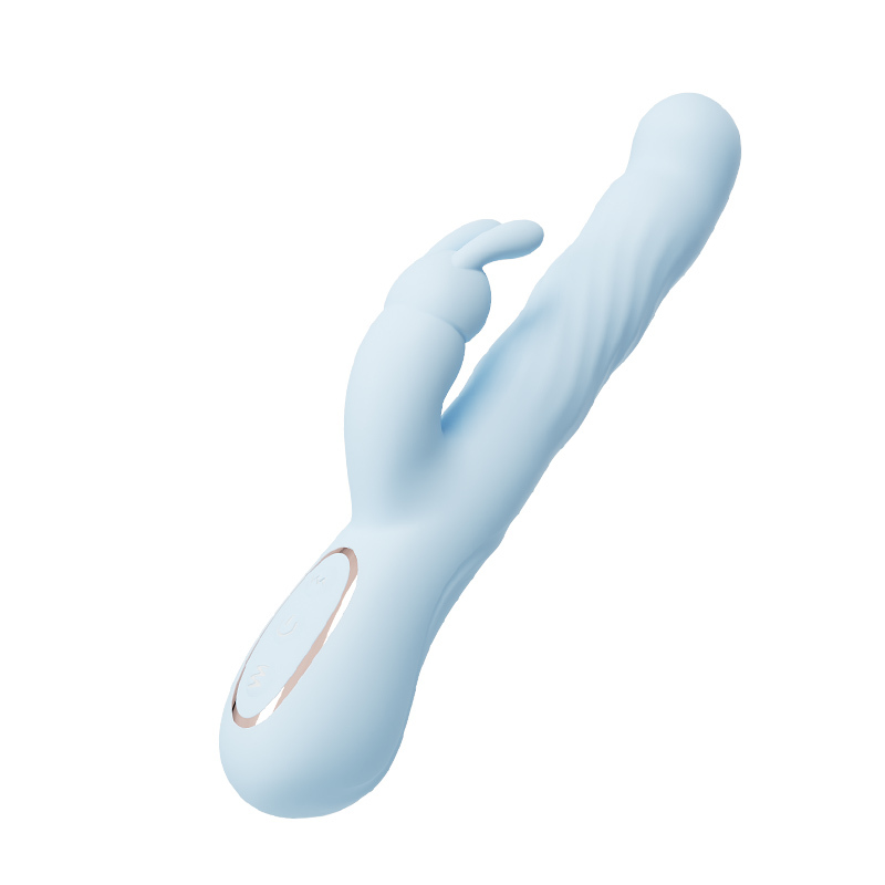 MyToys - MyWave Wriggling Rabbit Massager(White/Blue)