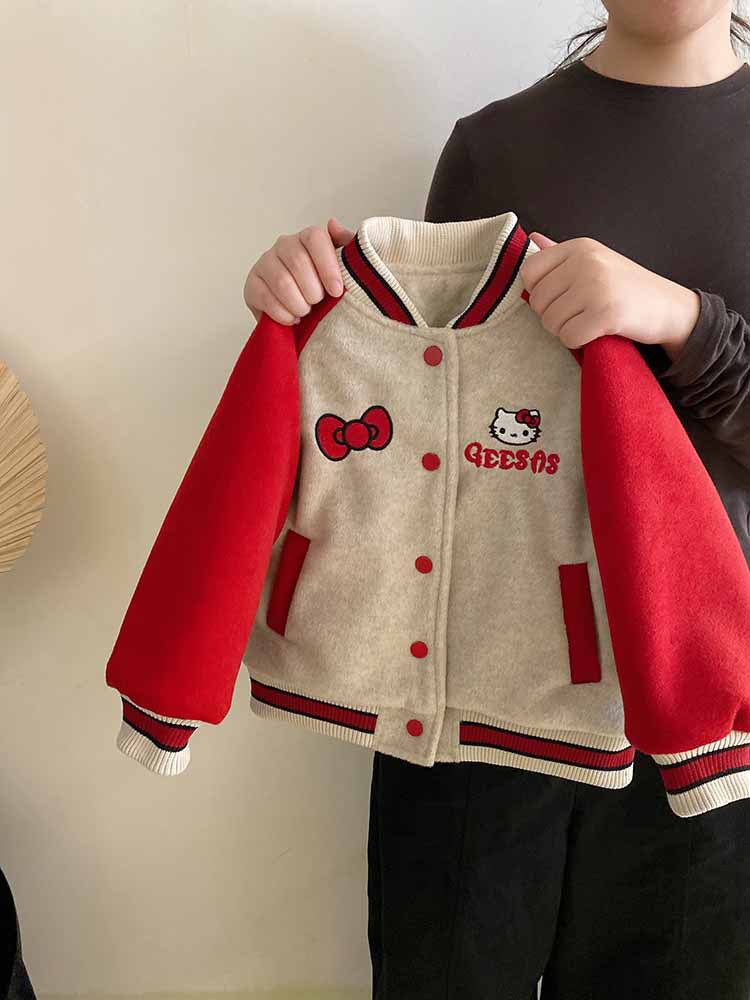 kitty varsity jacket