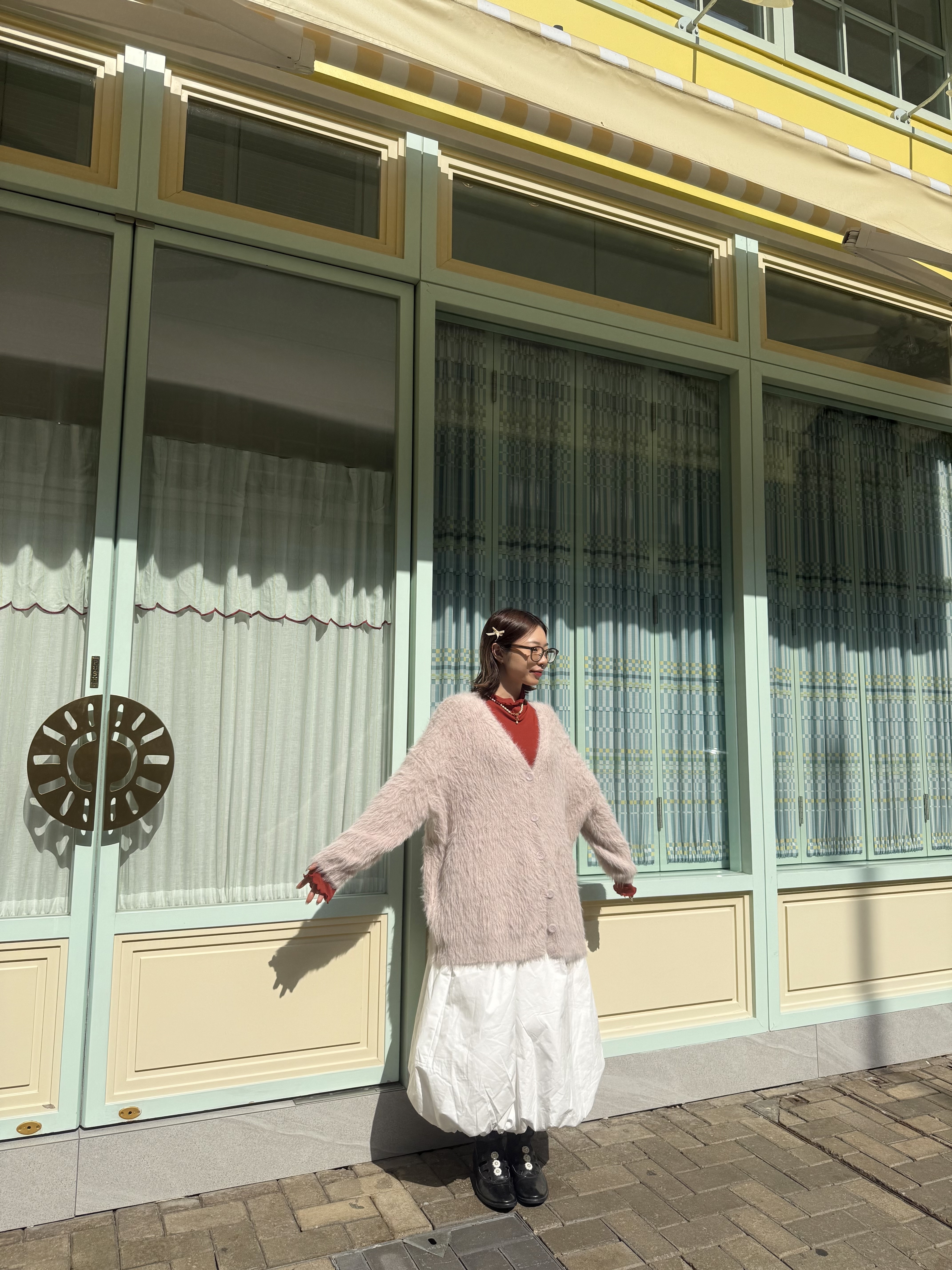 [現貨]Vol.89 連手指套打底top