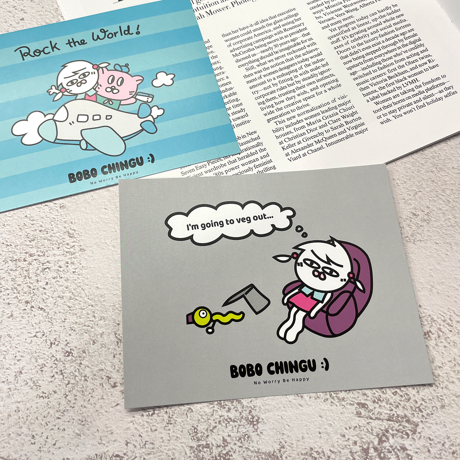 創意插畫明信片(一套10張)