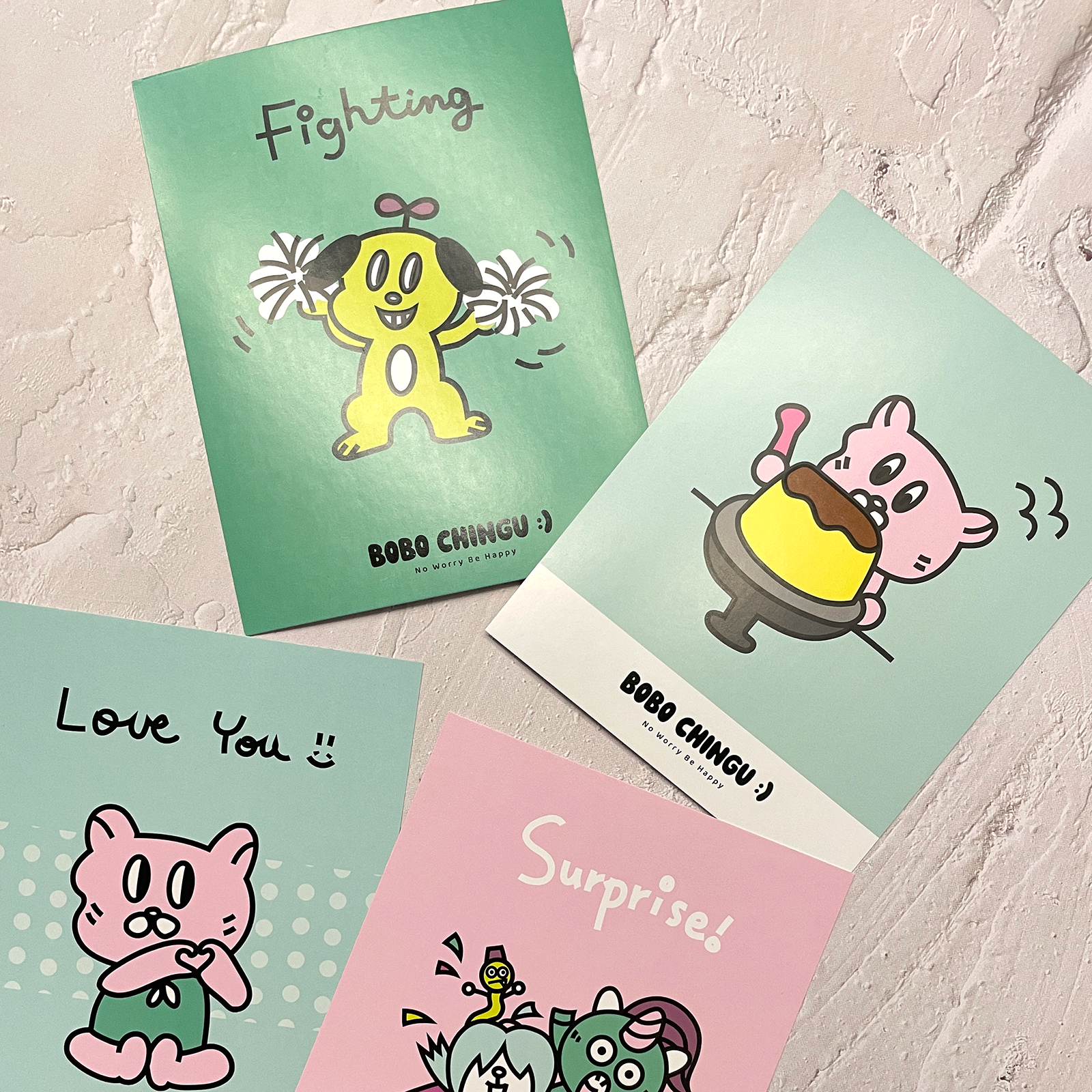 創意插畫明信片(一套10張)