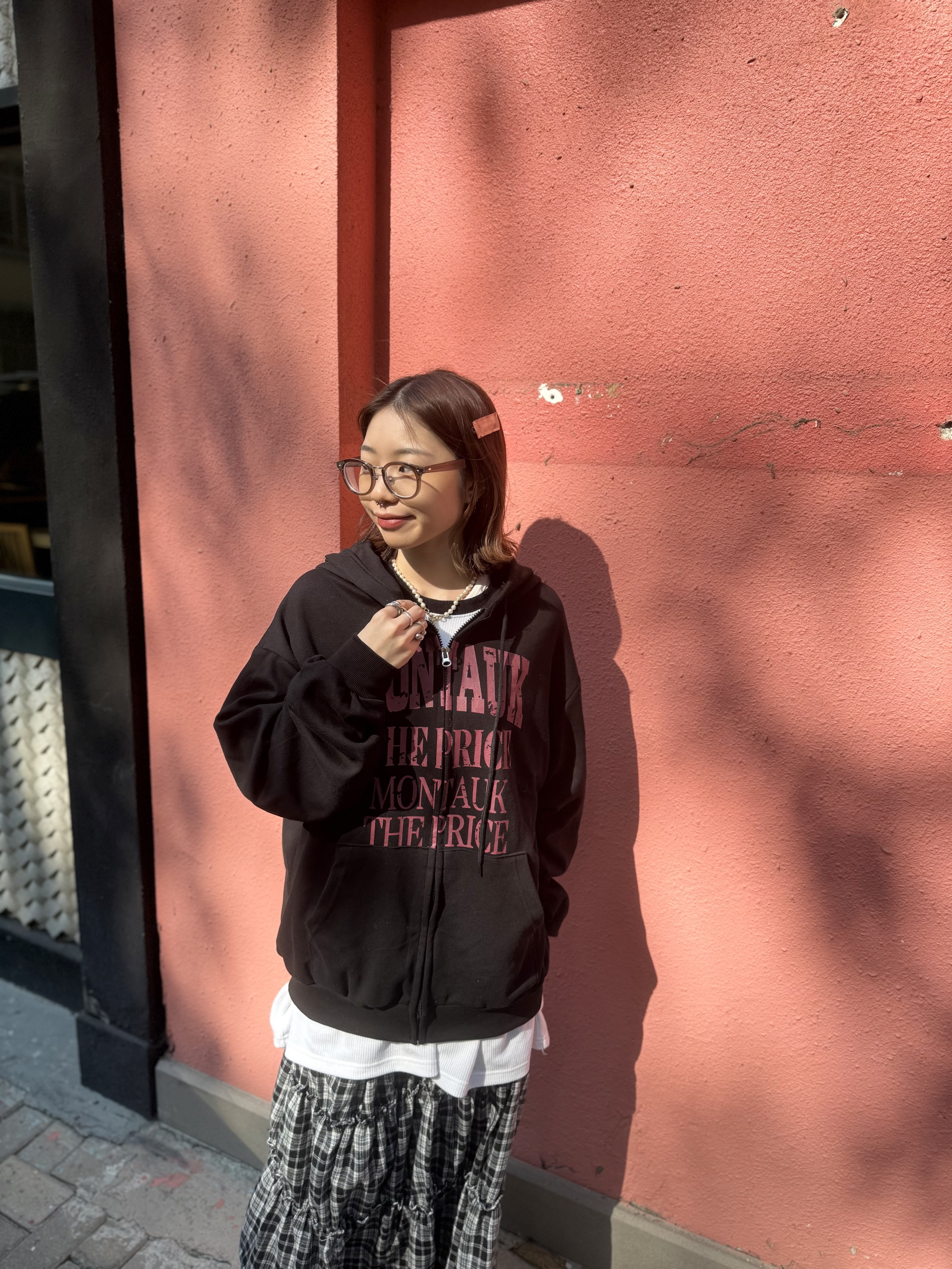 自留！撞色隨性外套 薄款