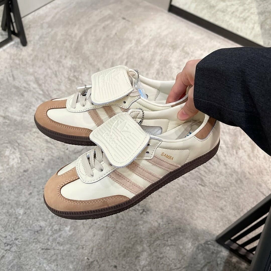 Adidas Originals Samba LT 伯爵奶茶 奶茶 翻鞋舌 長鞋舌 復古鞋 JH5706