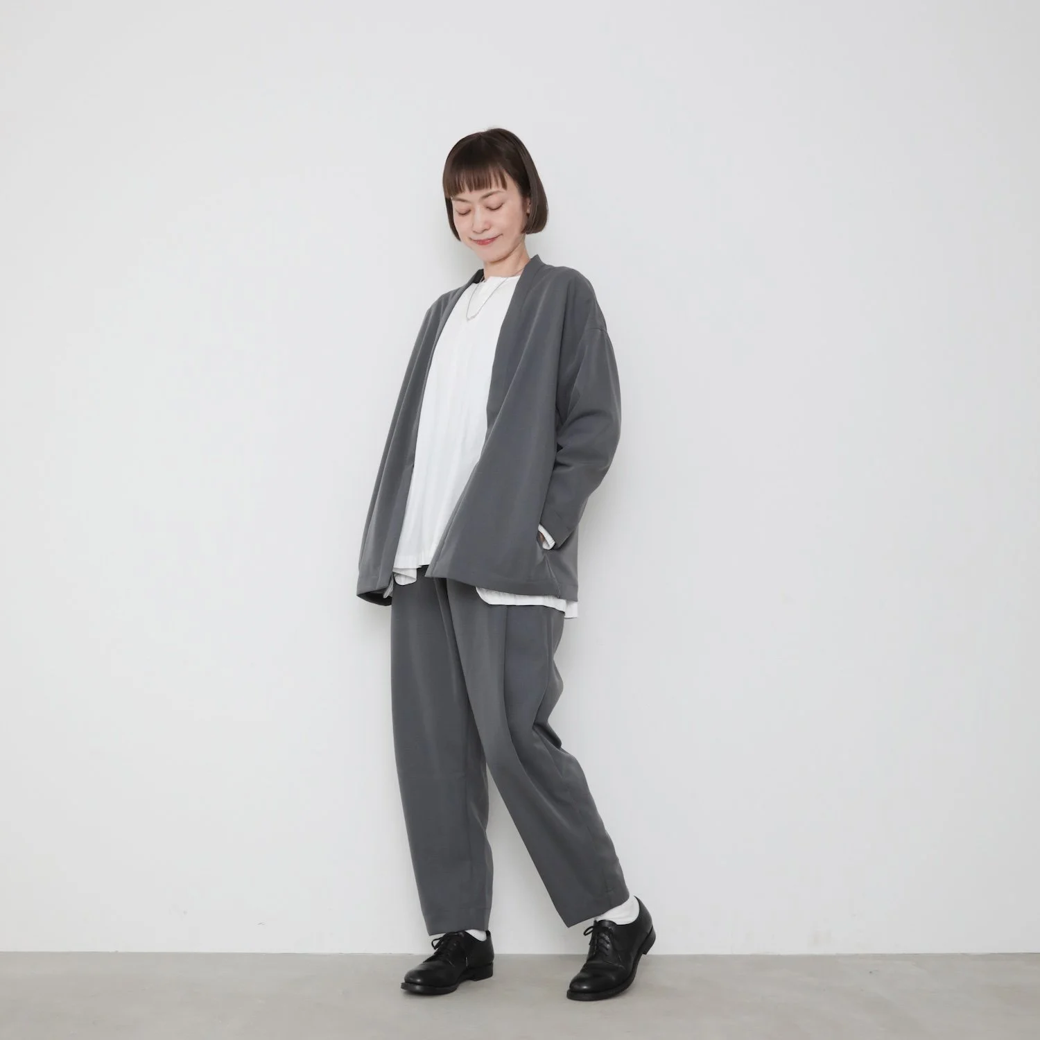 OMAKE.jp 錐型褲HarenohiPants 灰