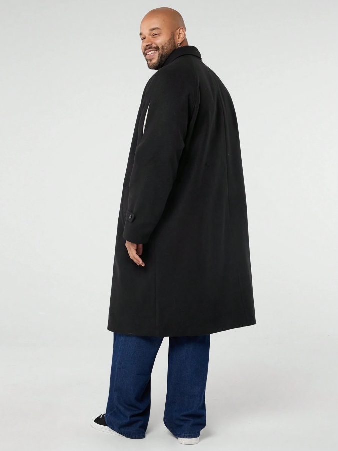 KADMAX大尺碼-秋冬長袖大衣〈CATW2508〉