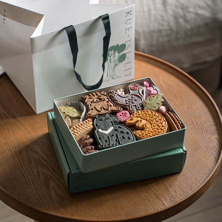 [4盒團購] 動物森林鐵盒餅乾 Into the forest cookies