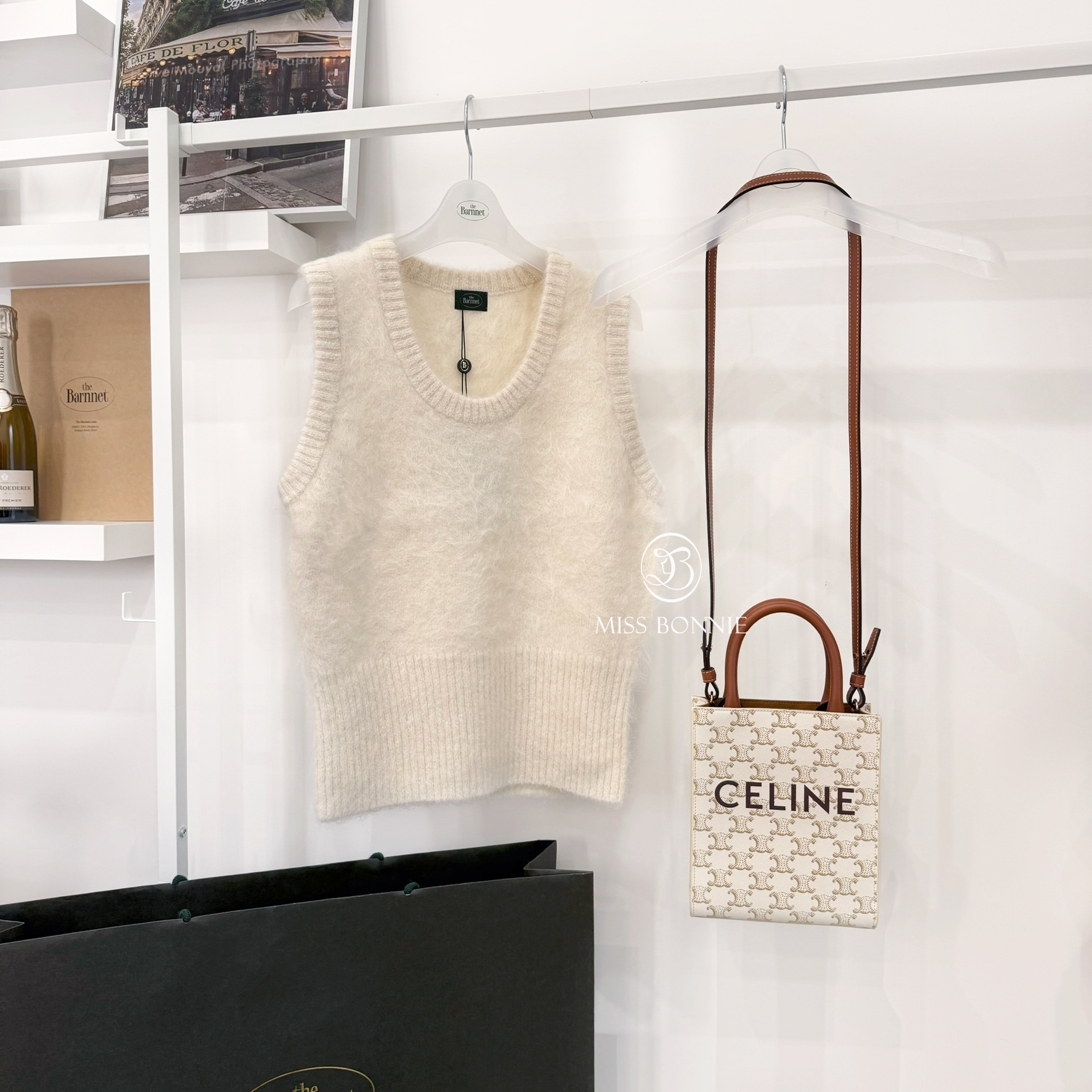The Barnnet U領背心針織毛衣
