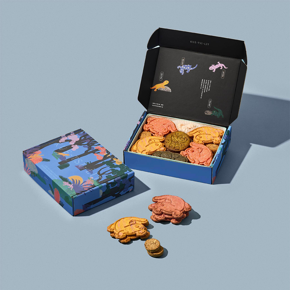 山椒魚造型鐵盒餅乾 Salamander cookies