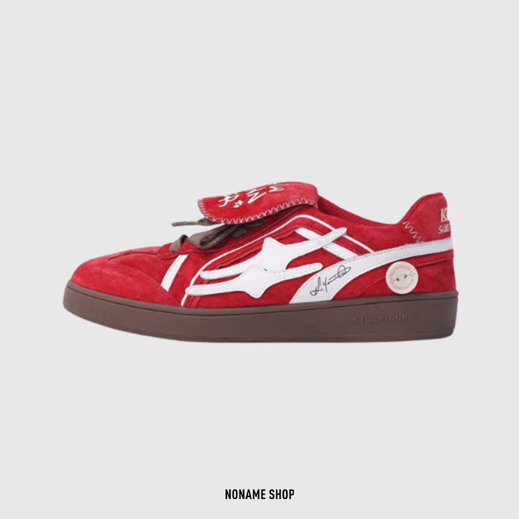 Killwinner 張員瑛同款 德訓鞋 麂皮 復古紅 (男/女款)