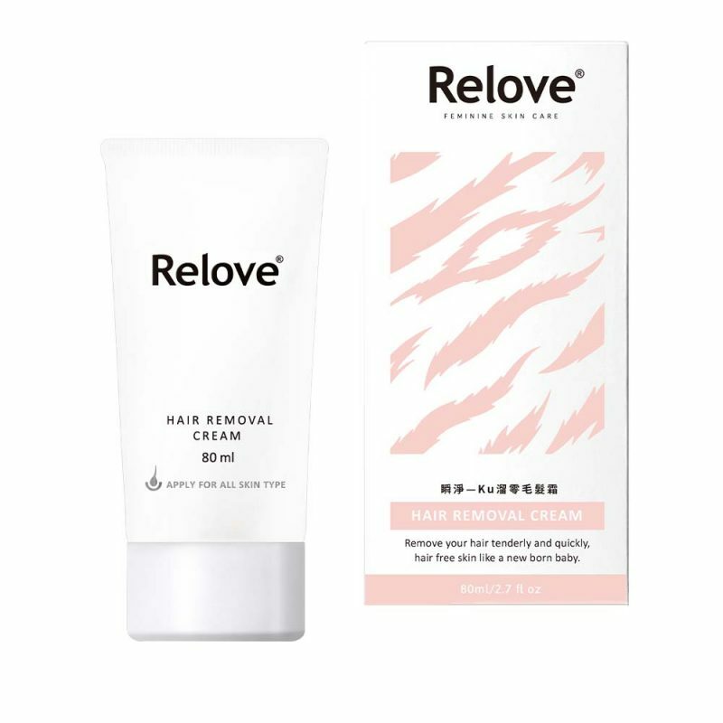 Relove瞬淨 - Ku溜零毛髮霜/除毛霜/除毛膏
