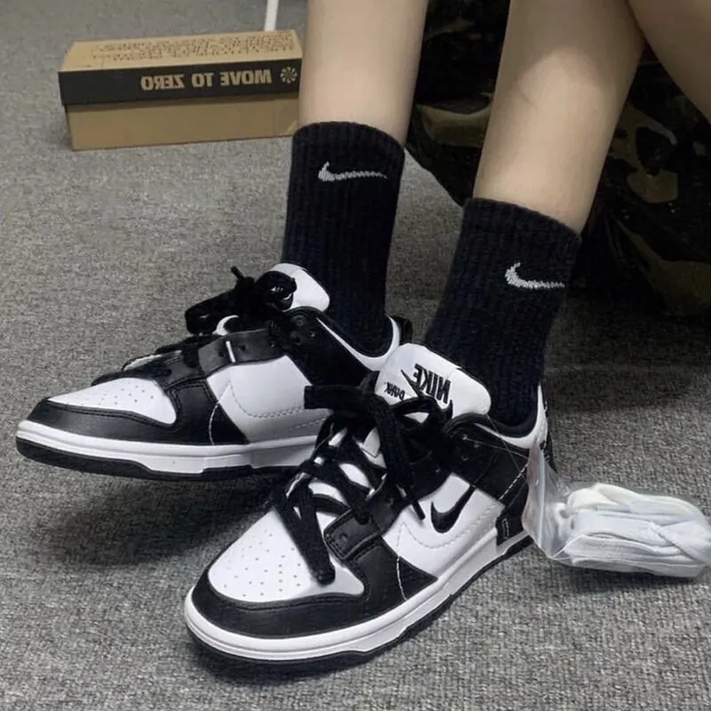 NIKE WMS DUNK LOW DISRUPT 2 PANDA 熊貓 黑白 解構