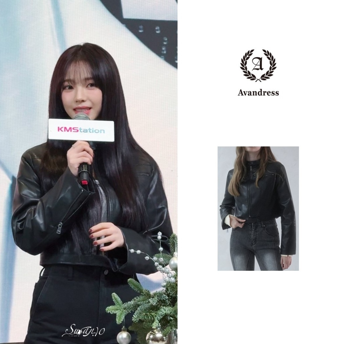 AVANDRESS Rider Art Leather Jacket