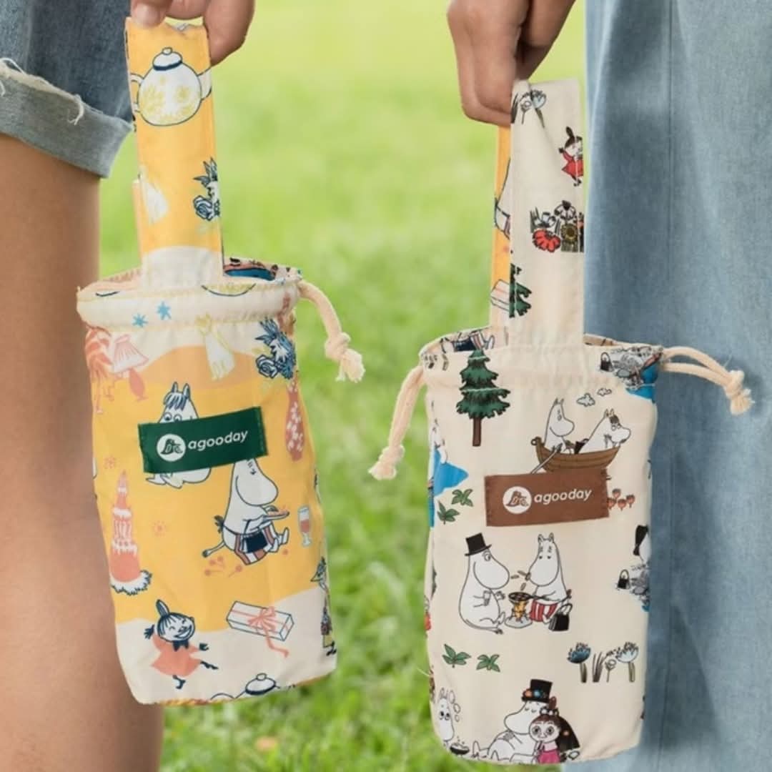 Moomin好日子雙面飲料提袋