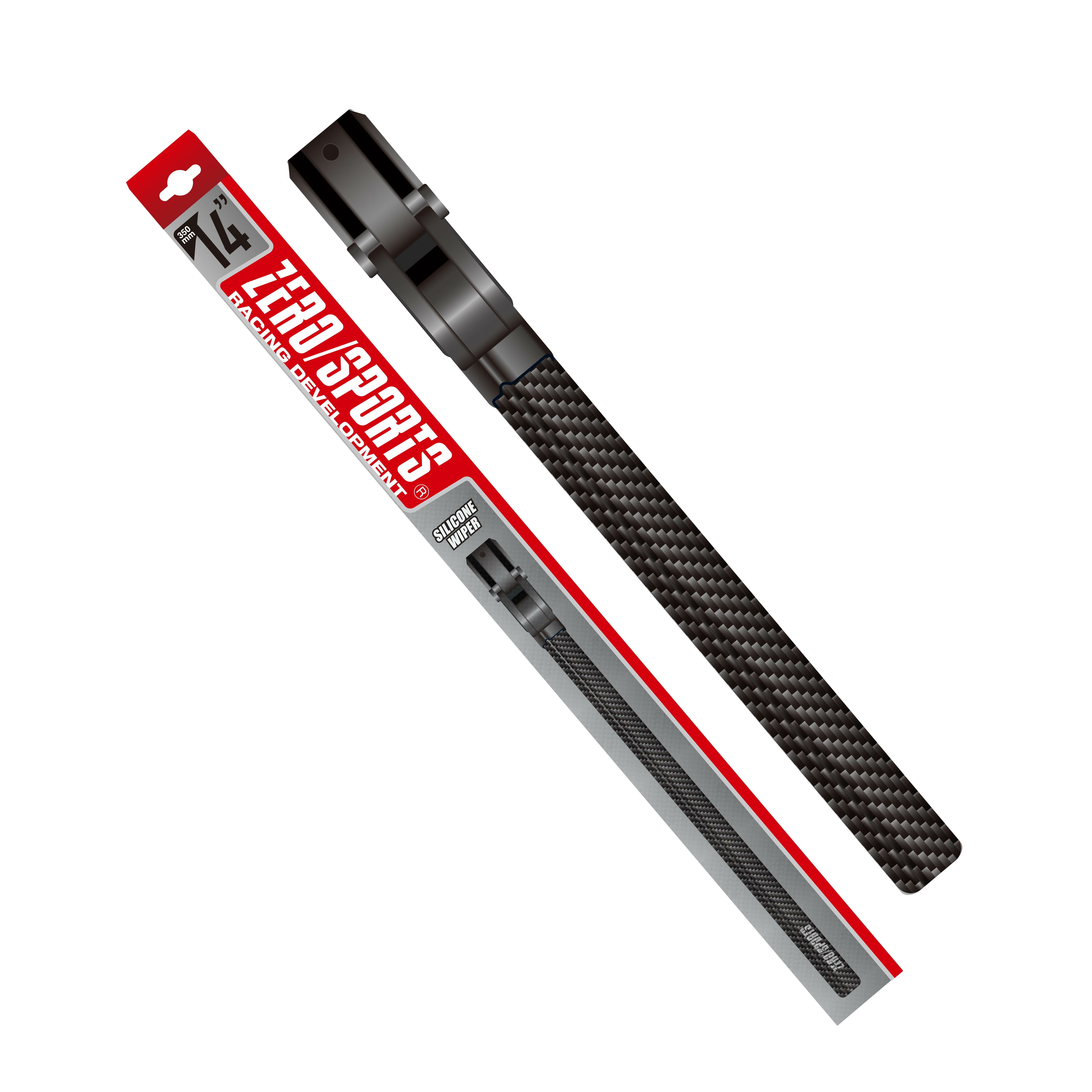 【日本ZERO/SPORTS】總代理-新軟骨Carbon矽膠雨刷(接頭免費贈)