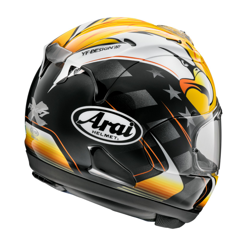 Arai RX-7X KR American Eagle Full Face Helmet S 55-56cm With Smoke Shield  Used | eBay