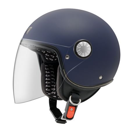 ASTONE AJ 平光藍 素色 3/4帽款