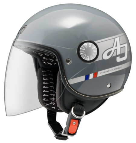 ASTONE AJ 水泥灰 AW15銀 彩繪 3/4帽款