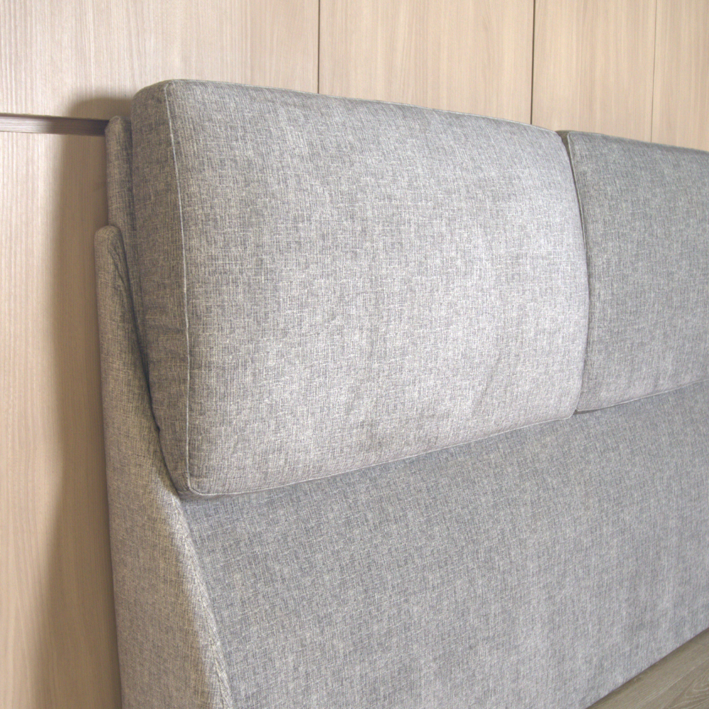 灰色好看床頭片