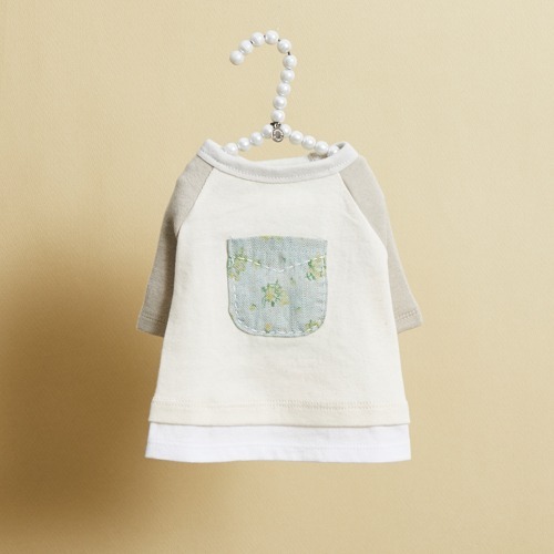 Louisdog 薄荷牛奶口袋 Shirt