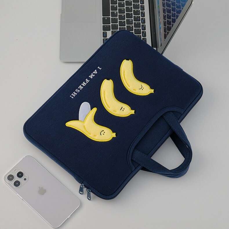 《5534》三隻香蕉手提電腦包