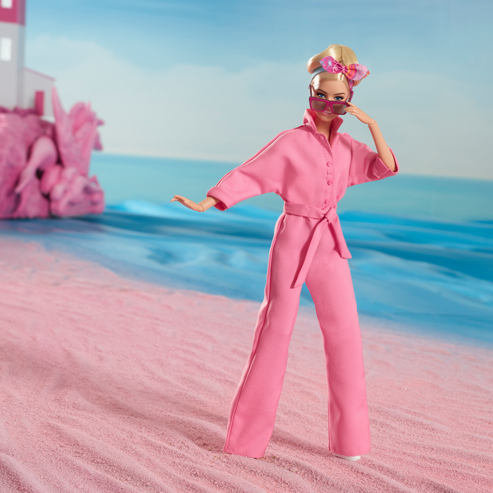 芭比收藏系列-芭比電影粉紅工作服