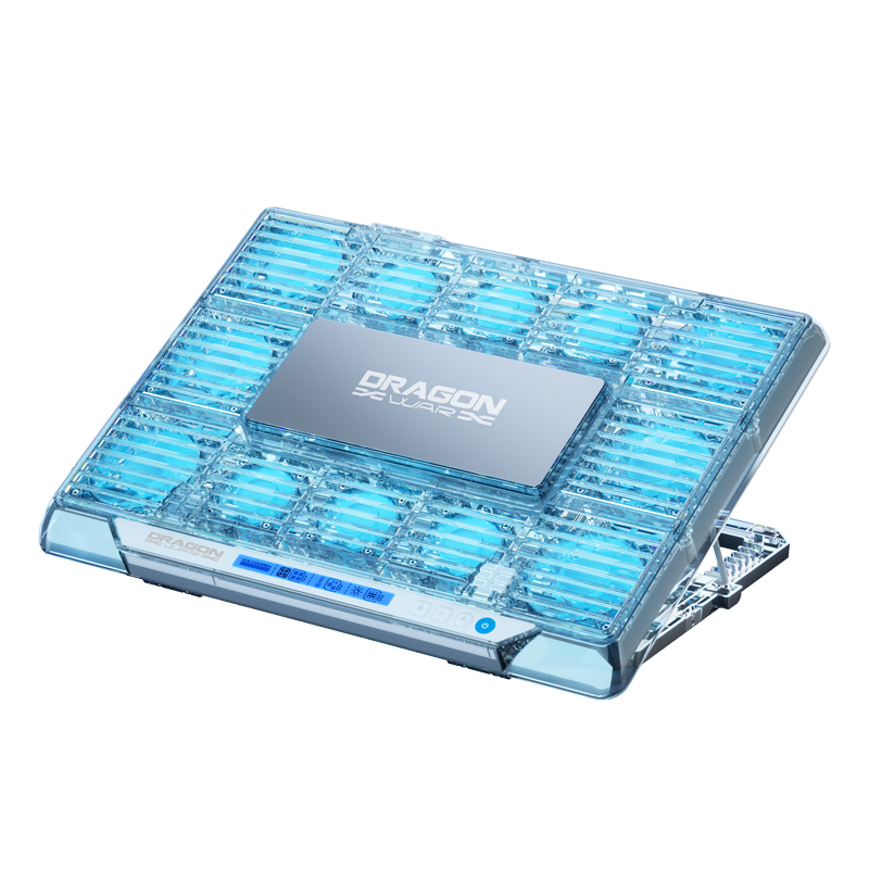 Dragon War - G-HW-015 水晶透明筆記型電腦散熱器