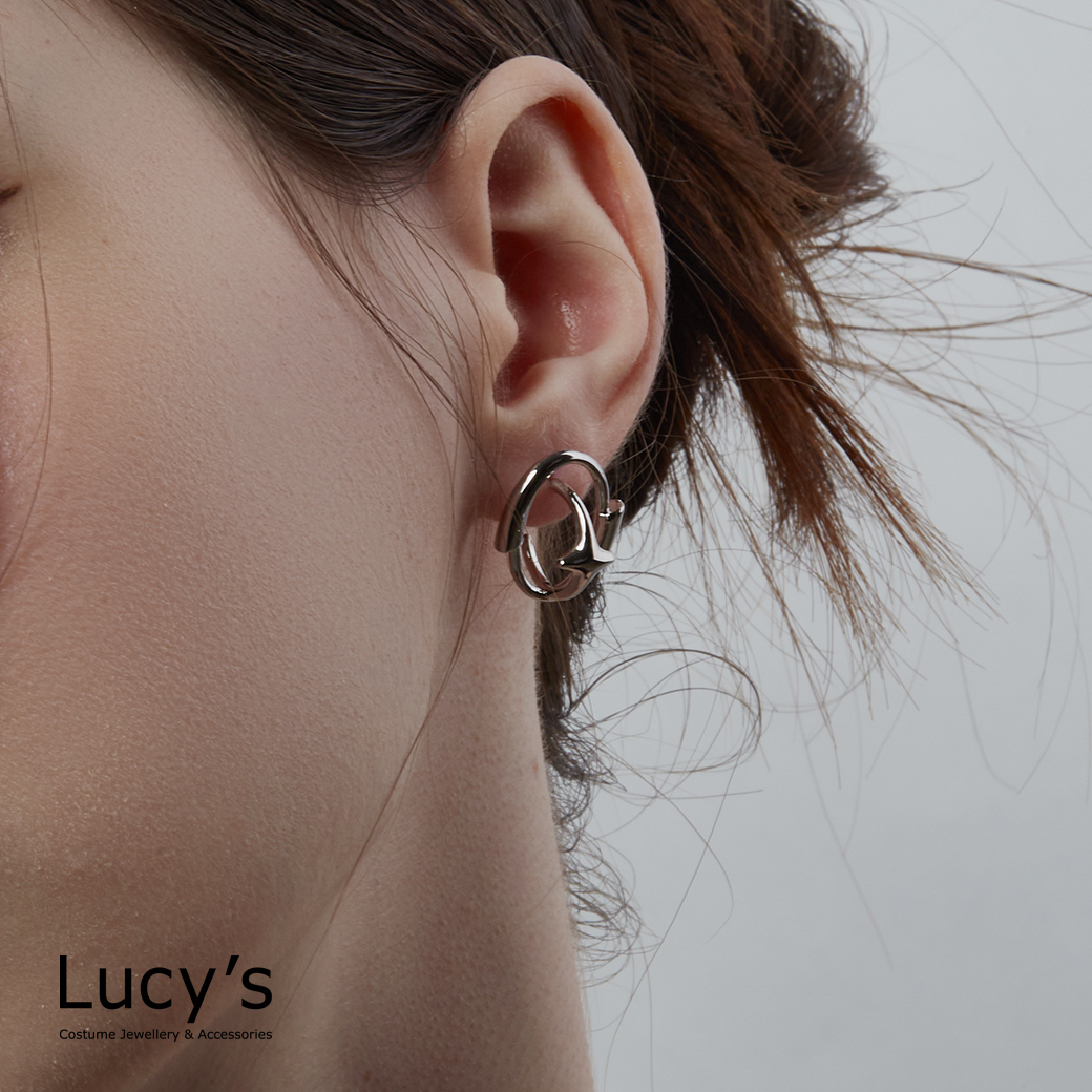 擁抱閃耀 耳環 (二色) (120818/120819)