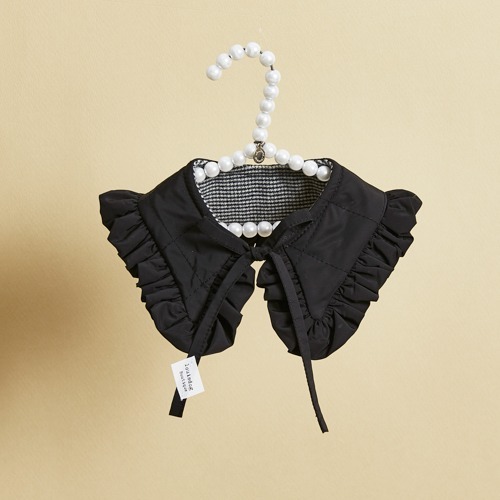 Louisdog 純黑時尚披肩