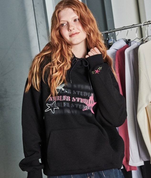 韓國代購 AMBLER特價加絨衛衣AHP1121